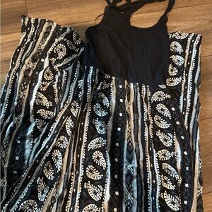 Mudd Black Sheer Top